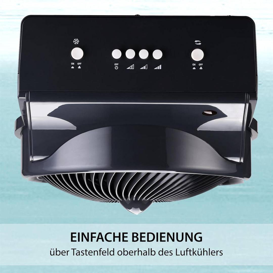Syntrox Luftkühler mit Ventilator | Wasser gekühlt | Verdunstungskühler, Luftbefeuchter, Lufterfrisc