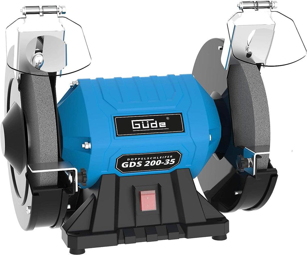 Güde Doppelschleifer GDS 200-35 (350 W, 2980 1/min Motordrehzahl, Grob- & Feinschleifscheibe 36|60 K