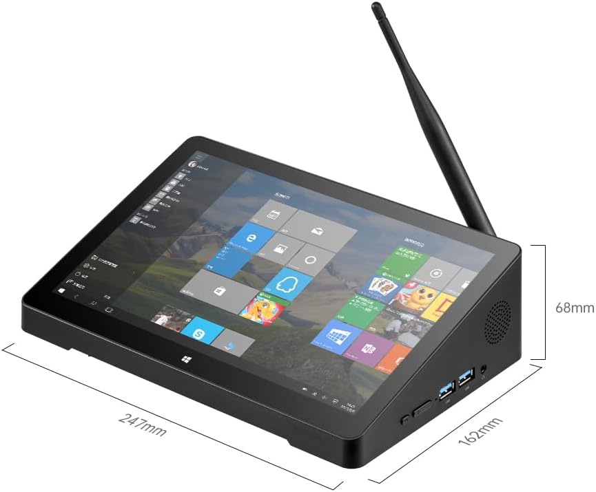 PIPO X10s - Windows 10 Tablet-PC, 10.1 Zoll Full HD, N100, 12 GB DDR4 RAM, 256 GB SSD, Dualband AC W