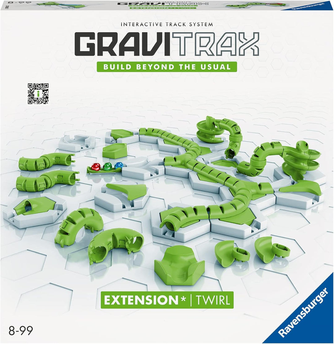 Ravensburger GraviTrax Extension Twirl 22435 - GraviTrax Erweiterung für Deine Kugelbahn & GraviTrax