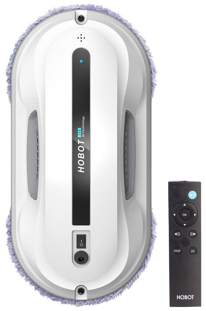 Sichler Haushaltsgeräte Fensterputz Roboter Akku: HOBOT-300 Fensterputz-Roboter mit Dual Wischer und