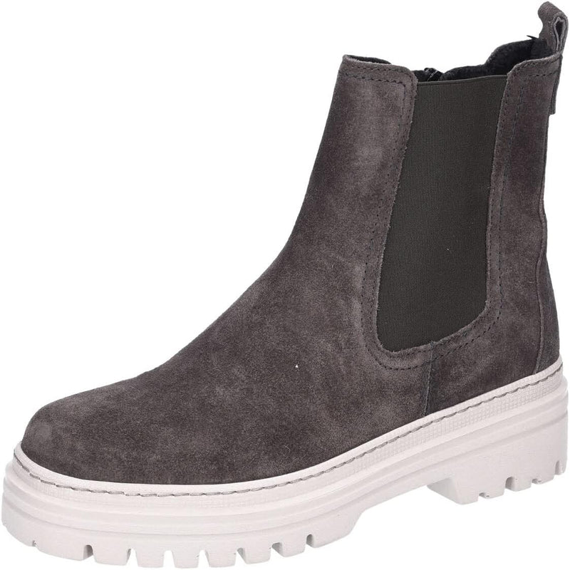 Gabor Damen Chelsea Boots | Frauen Stiefeletten | Wechselfussbett | Best Fitting 37 EU Dunkelgrau, 3