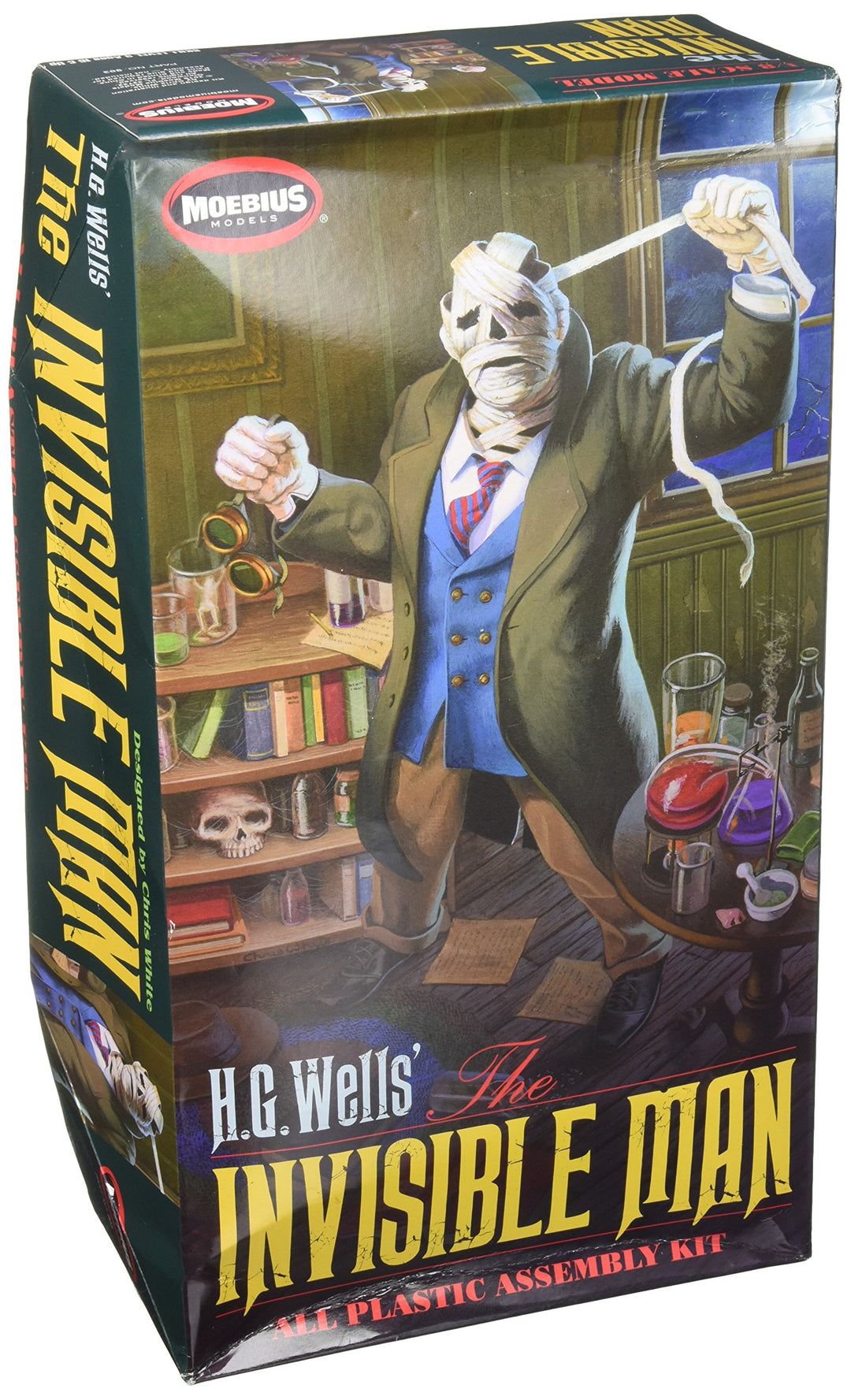 Moebius MMK903 Modellbausatz Invisible Man im Massstab 1:8