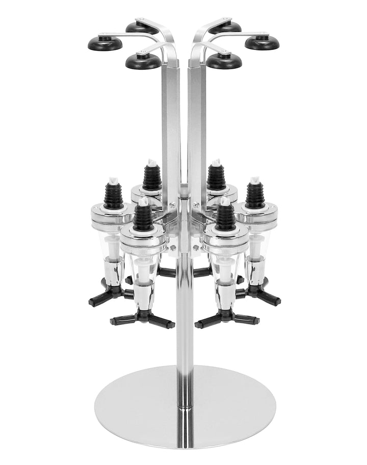 QWORK® 6 Flaschenkopfspender, Getränkespender für Flaschen, Aluminiumlegierung, für Bar, Party