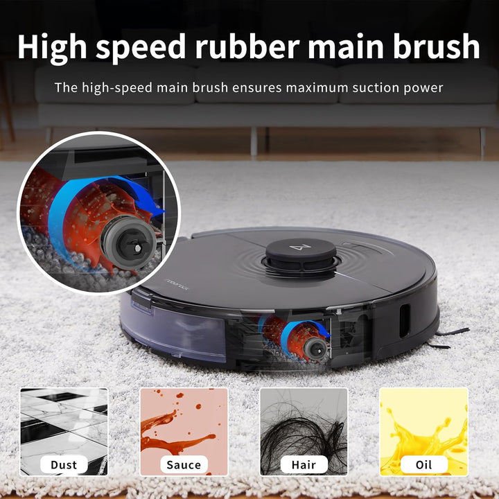 Saugroboter Zubehör für roborock S8 MaxV Ultra, Ersatzteile für roborock S8 Max Ultra mit 2 Hauptbür