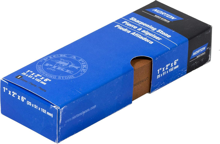 NORTON INDIA Bankstein/Schleifstein/Wetzstein | 152 x 51 x 25 mm | Körnung: fein (320)