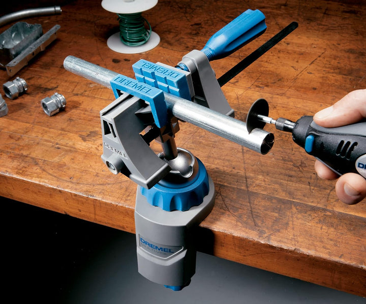 Dremel 2500-01 Drehwerkzeug Multi-Vise, grau, Grau