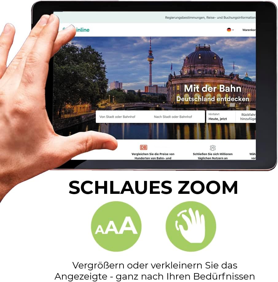 Ordissimo - Tablet Celia für Senioren - Einfache Bedienung - Grosses 10 Zoll Display mit Touchscreen