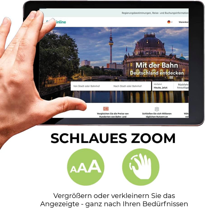 Ordissimo - Tablet Celia für Senioren - Einfache Bedienung - Grosses 10 Zoll Display mit Touchscreen