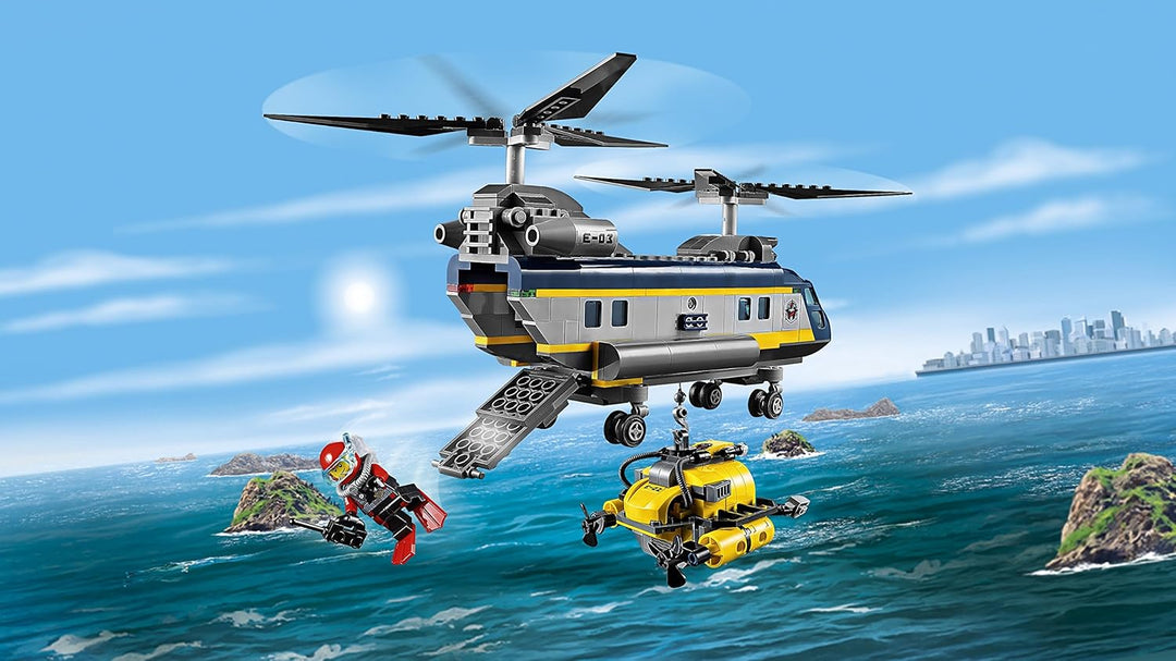 LEGO City 60093 - Tiefsee-Helikopter Hubschrauber, Hubschrauber