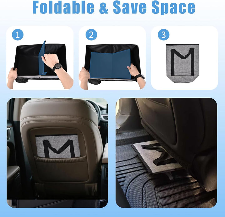 Auto Organizer für Vorne und Rücksitz, Beifahrersitz, Auto Organizer Kinder mit Mehrere Taschen Getr