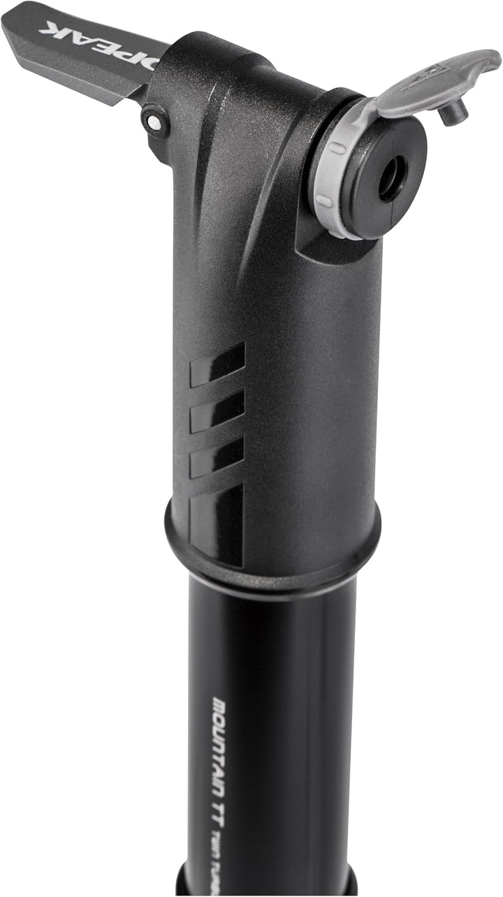TOPEAK Mountain TT Twin Turbo Minipumpe TMTT-1, Black, L