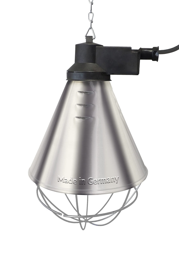 Koll Living Infrarot-Wärmestrahlgerät 150W mit/ohne Leuchtmittel, Kückenlampe, Schweinelampe (5,0 m