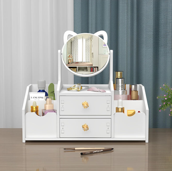 Make Up Organizer,Cosmetic Organizer,Make Up Organizer mit Schubladen,Schminktisch Mit spiegeln Kosm