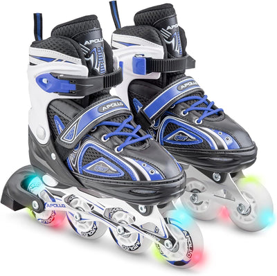 Apollo Super Blades, grössenverstellbare Inline Skates für Damen und Kinder, Inliner für Erwachsene,