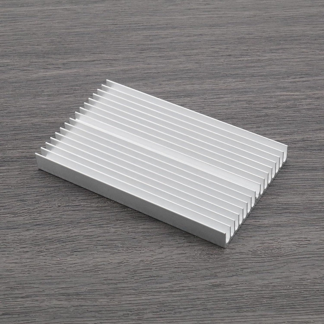 Aluminium-Kühlkörper-Kühlkörper für Computer, Strom, IC, Power, elektrisches Gerät, 100 mm x 60 mm x