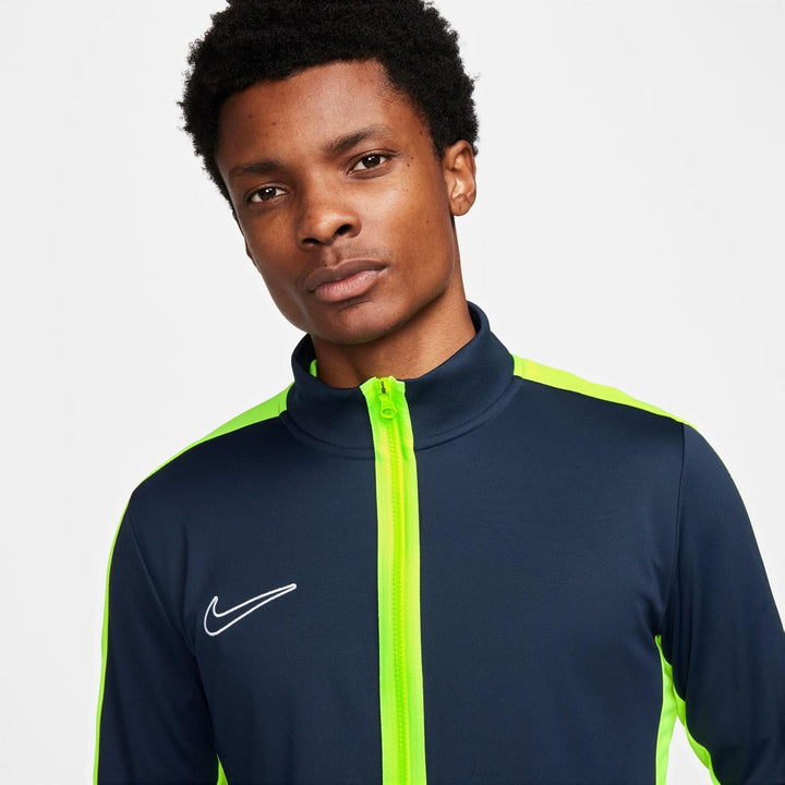 NIKE Herren M Nk Df Acd23 Trk Jkt K Jacket S Obsidian/Volt/White, S Obsidian/Volt/White
