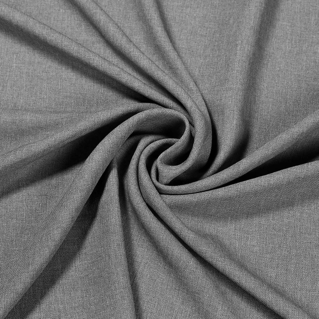 Happy Home Ösenschal Claudius Blickdicht B/H: 140 x 235 cm (grau), Grau