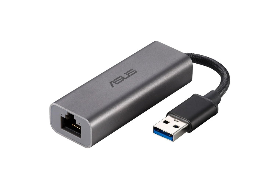 Asus USB-C2500 USB auf RJ45 Netzwerkapater (RJ45 2.5G Port, USB 3.0, Plug & Play) USB-C2500 2,5 Gbit