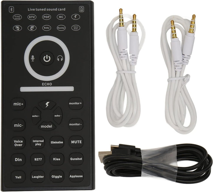 Voice Changer, Voice Disguiser für Erwachsene, Tragbares Voice Changer Gerät, Handmikrofon Voice Cha