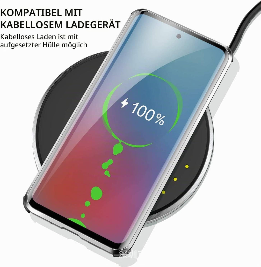 CeeEee Anti-Spy Case für Samsung S22 Ultra Hülle 5G Ultra Dünn Magnetische Cover mit Dual Gehärtetem