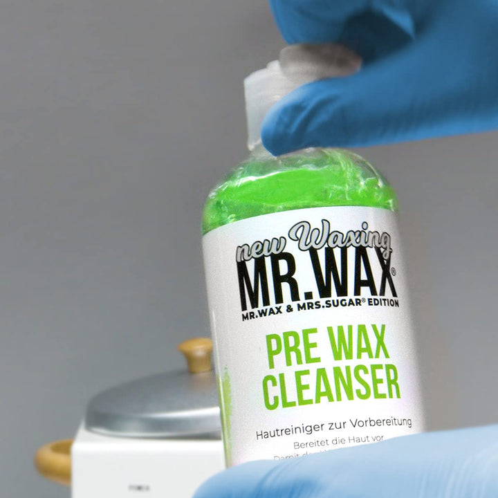 Mr. Wax Pre Wax Hautreiniger Aloe Vera, Wachs Vorbehandlung, 500ml 500 ml 1er Pack, 500 ml 1er Pack