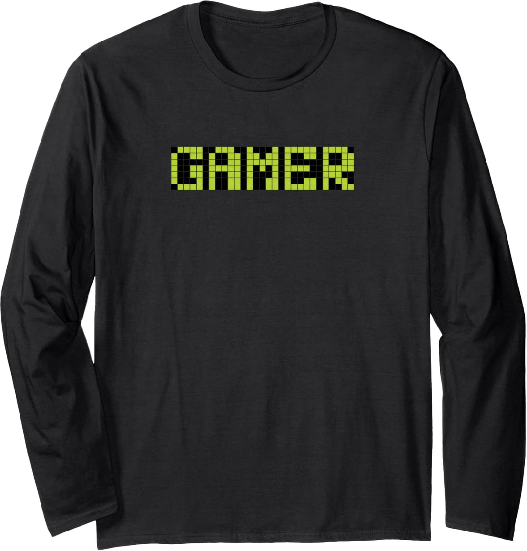 Gamer Langarmshirt