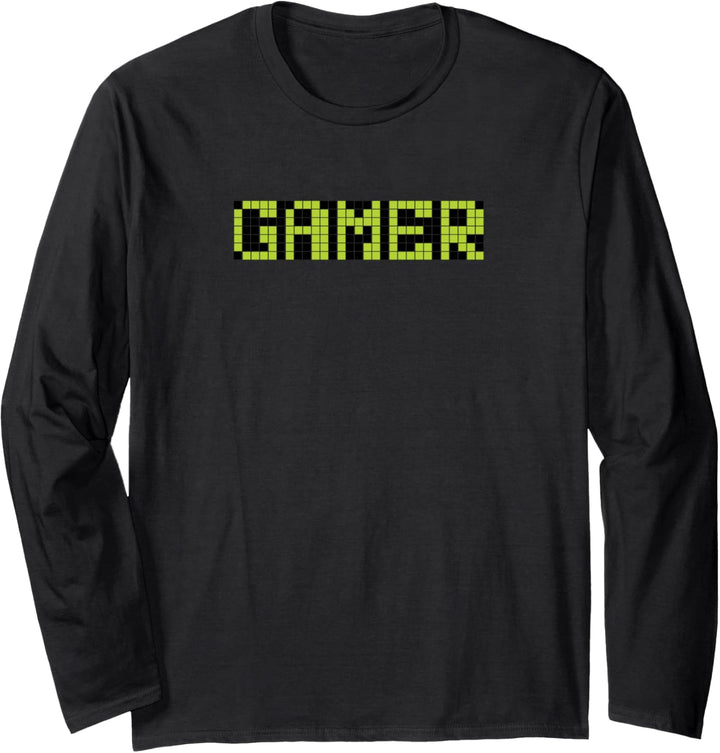 Gamer Langarmshirt