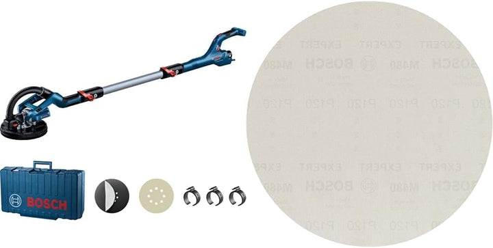 Bosch Professional Trockenbauschleifer GTR 55-225 (inkl. 1x Schleifblatt, 1x Schleifteller, im Handw