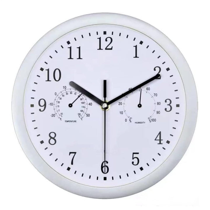 Generisch Aussenuhren Für Terrasse Garten | wasserdichte Gartenuhr Retro Design 25cm Durchmesser ABS