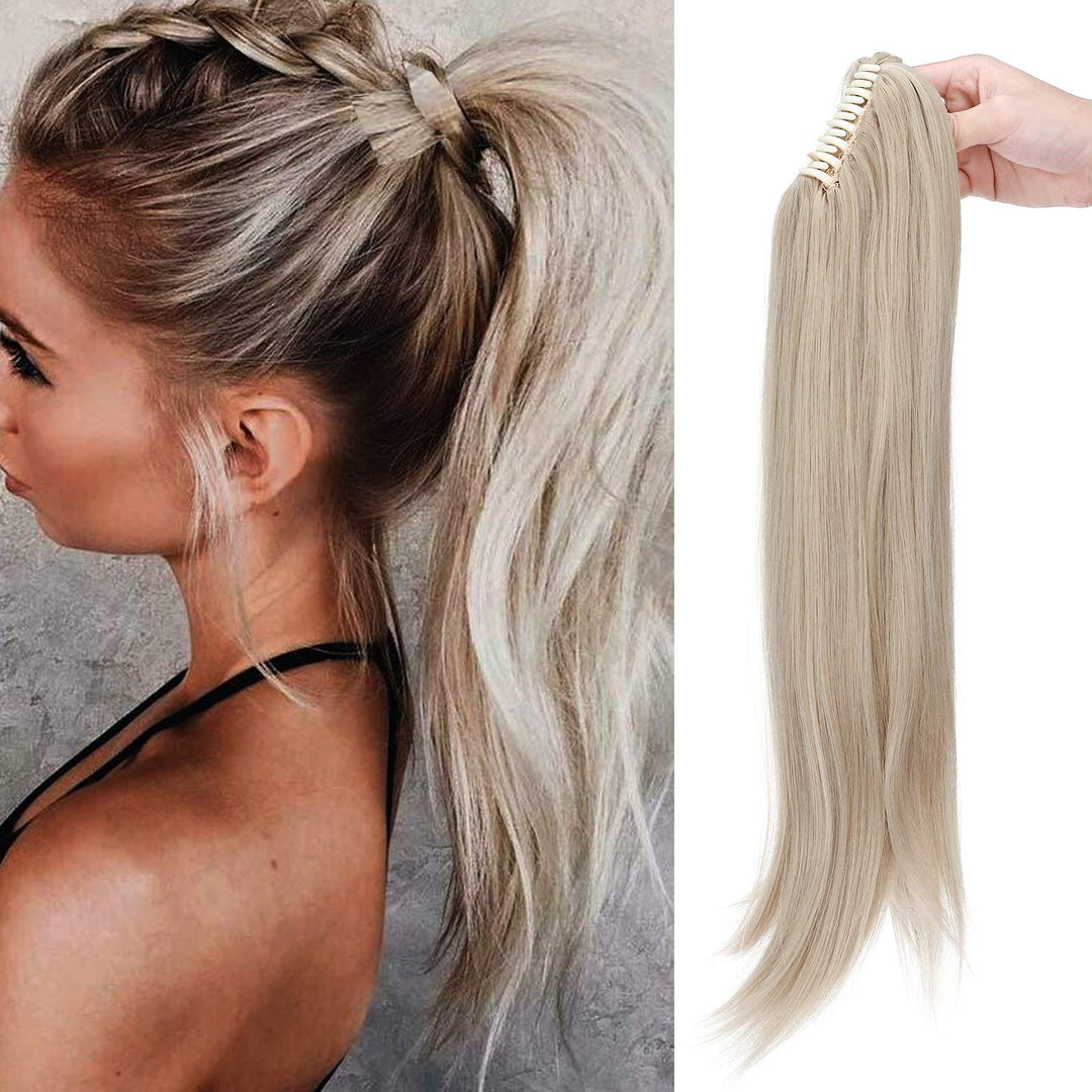 SEGO Ponytail Extension Pferdeschwanz Zopf mit Klammer Haarteil Haarverlängerung Hair Piece Haar Hit