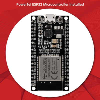 AZDelivery 5 x ESP32 NodeMCU Module WLAN WiFi Dev Kit C Development Board mit CP2102 (Nachfolgermode