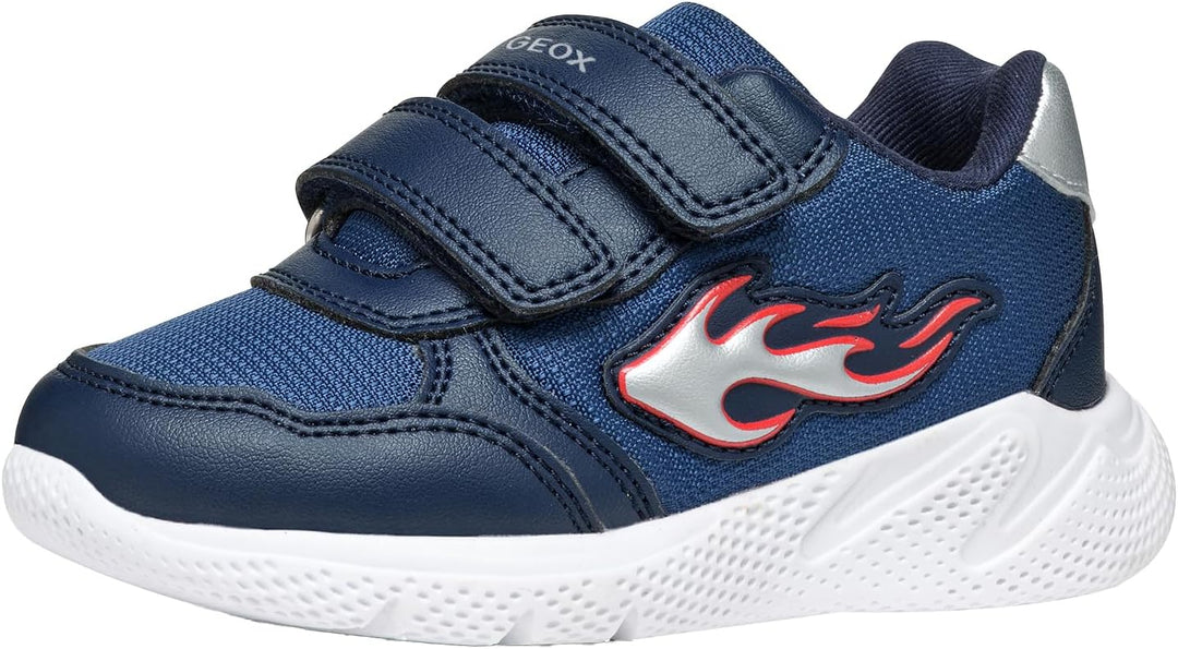 Geox Jungen B Sprintye Boy A Sneakers 20 EU Blau, 20 EU Blau