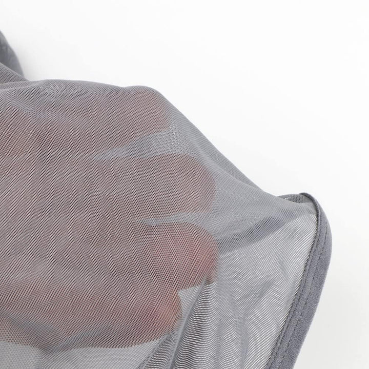 Herren Boxershorts Transparent Leicht Luftig Atmungsaktiv Bequem Geeignet für den Sommer Schwarzblau