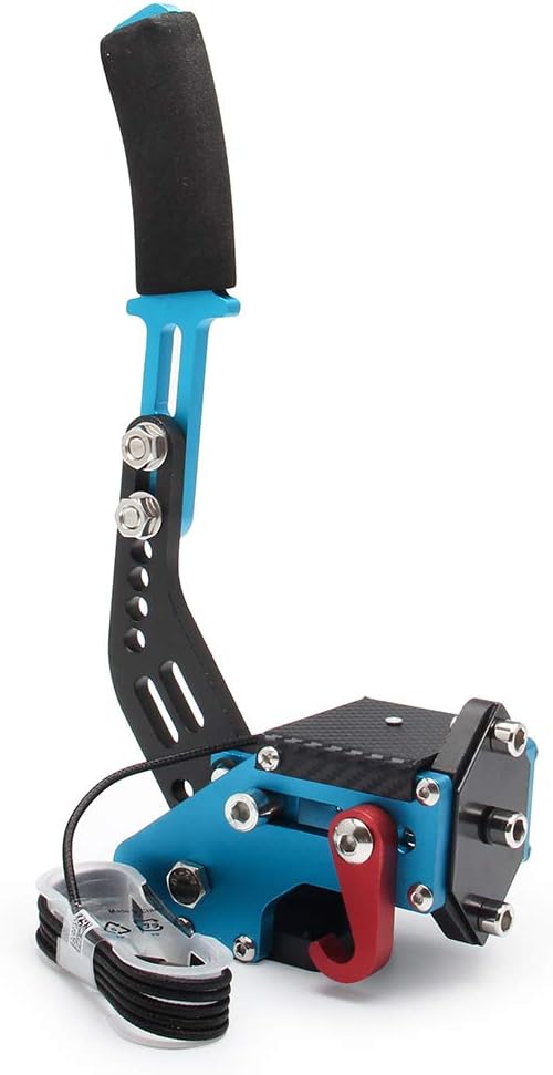 Handbremse PC Bruce & Shark 64Bit-USB-Handbremse für Rennspiele Lenkradständer G27 / G29 G920 PC Bla