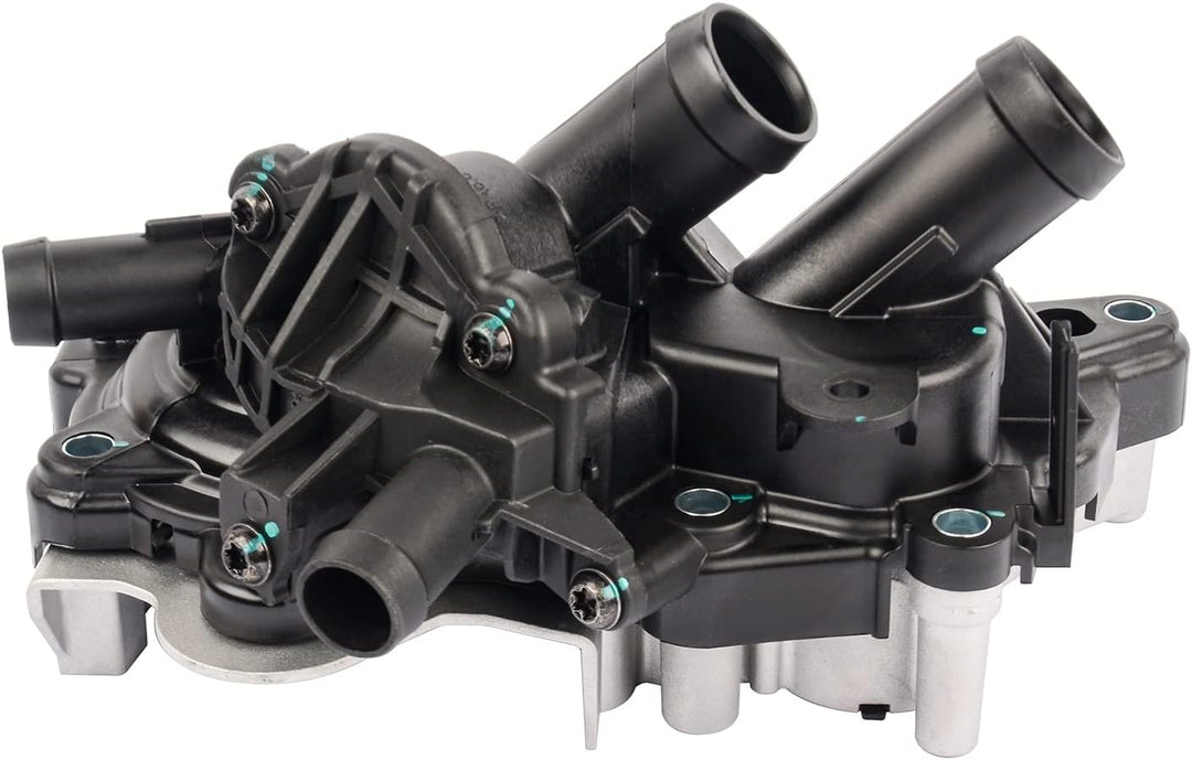 Flynsu 4 Röhren Kühlmittelpumpenthermostat mit Wasserpumpe 04E121600AL 04E121600H 04E121600K 04E1216