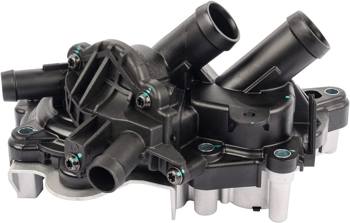 Flynsu 4 Röhren Kühlmittelpumpenthermostat mit Wasserpumpe 04E121600AL 04E121600H 04E121600K 04E1216