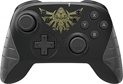 HORI Kabelloses Horipad (Zelda) Controller für Nintendo Switch - Offiziell Lizenziert