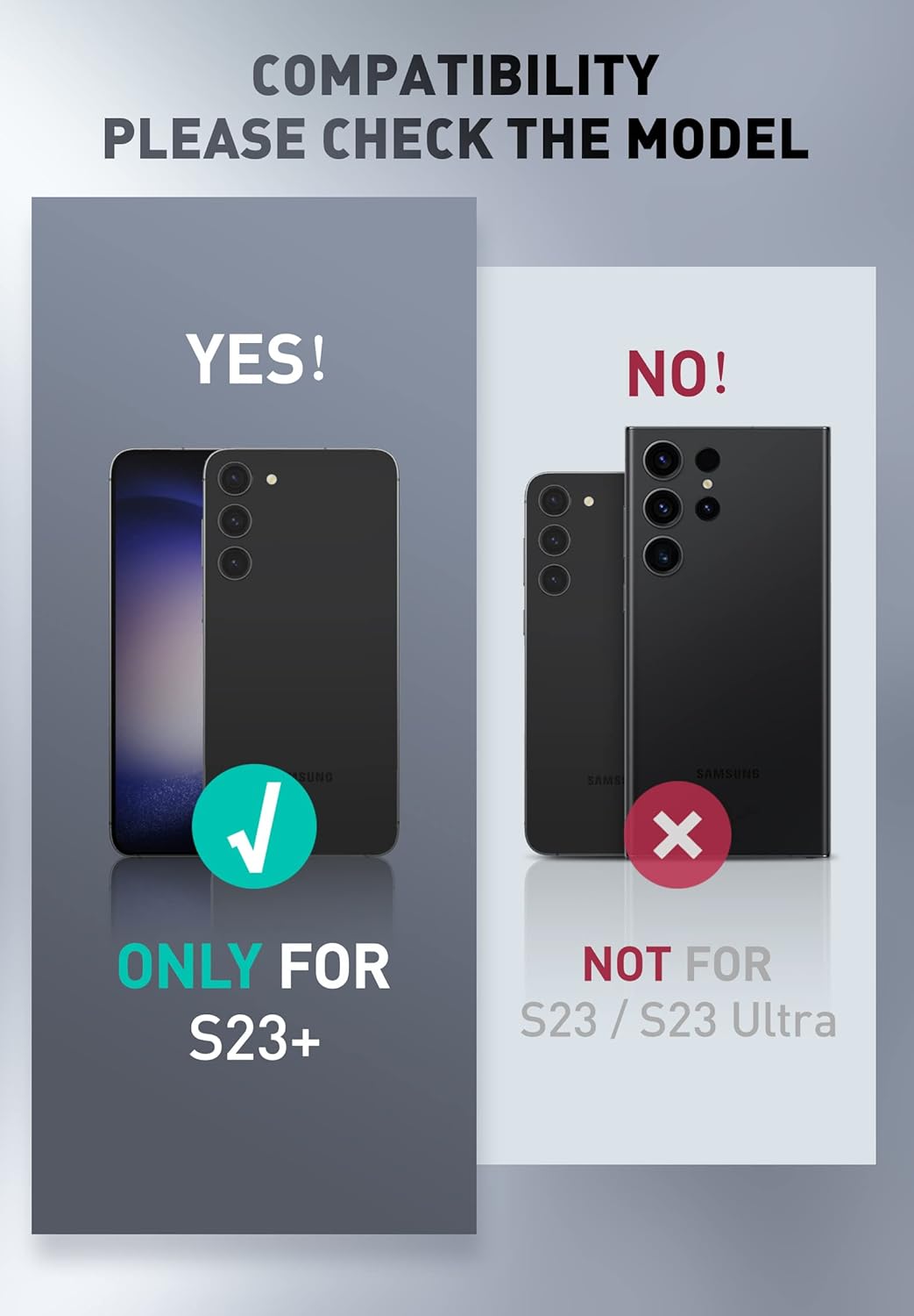 i-Blason Armorbox Series Hülle für Samsung Galaxy S23+ Plus 5G Bumper Case mit 2 Vorderseite (ohne D