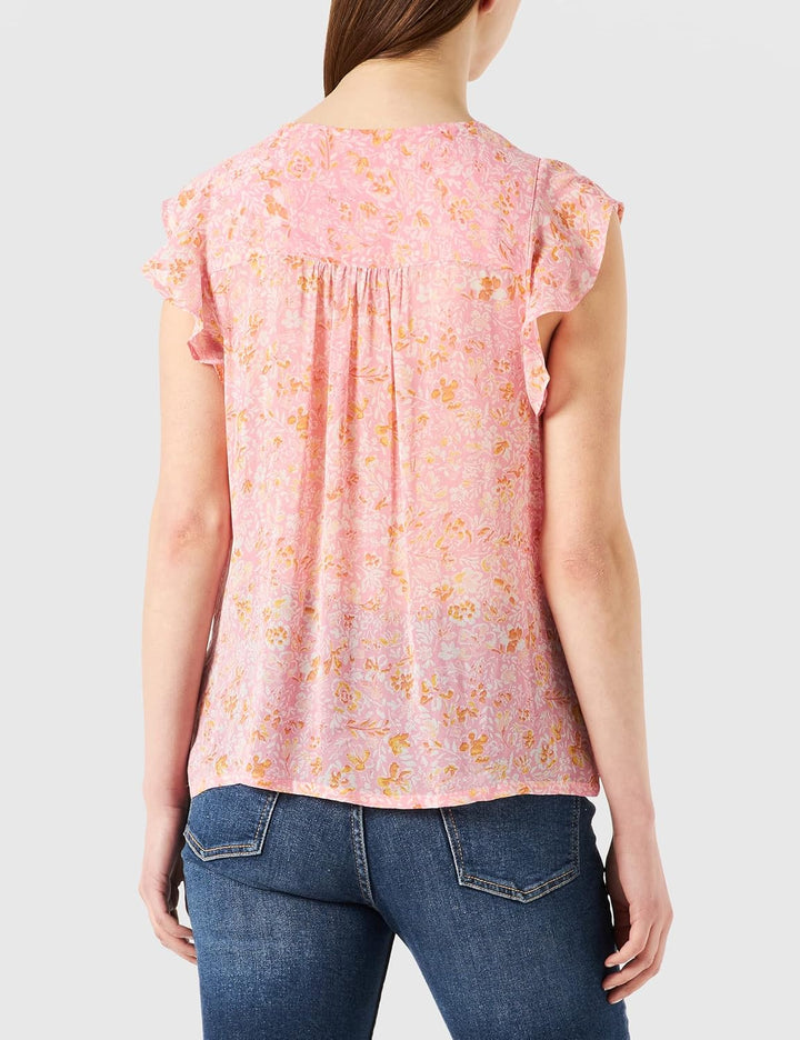 PART TWO Damen Prillepw Bl Relaxed Fit Blouse 38 Peony Painted Summer Flower, 38 Peony Painted Summe