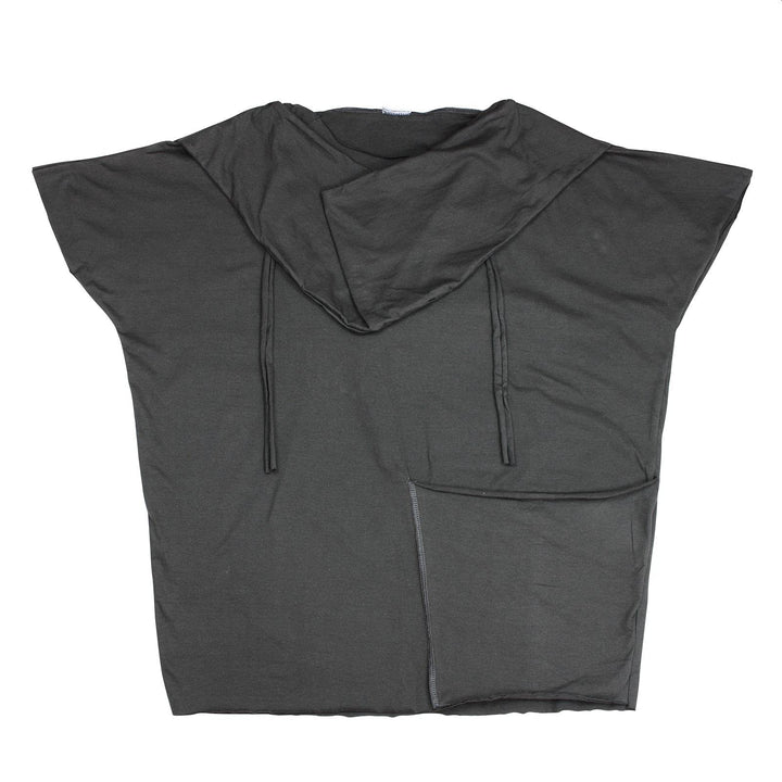 Freak Scene Pullover ärmellos grau mit Kapuze - Jersey