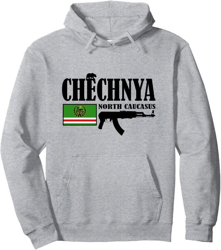 Chechnya flagge, North Caucasus, Chechen Fighter, Chechnya Pullover Hoodie