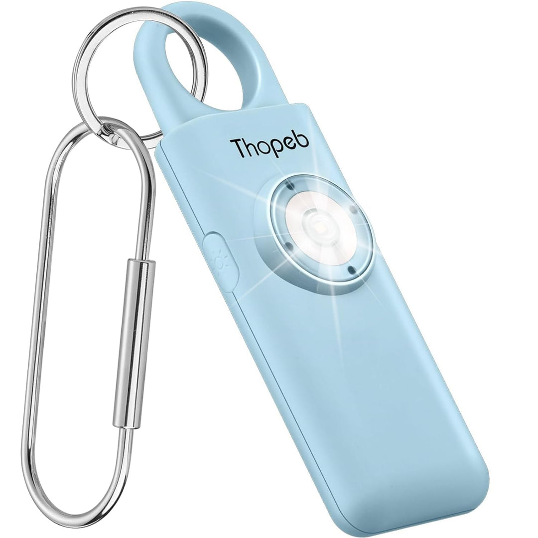 Thopeb® Persönlicher Birdie-Sicherheitsalarm-Schlüsselanhänger für Damen, für Selbstverteidigung, 13