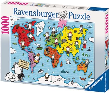 Ravensburger - Die Welt der Schafe - Puzzle 1000 Teile