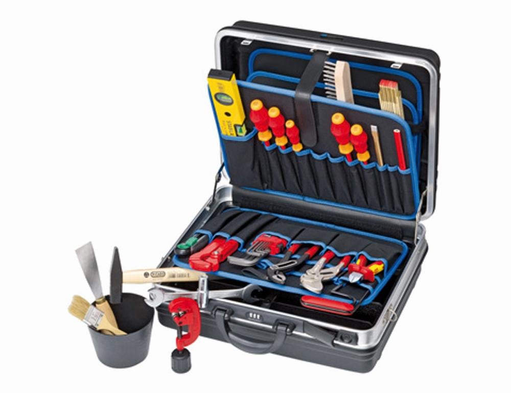 Knipex Montagekoffer 002105HKS Heizung-Klima-Sanitär, 1 Stück, 4003773070825
