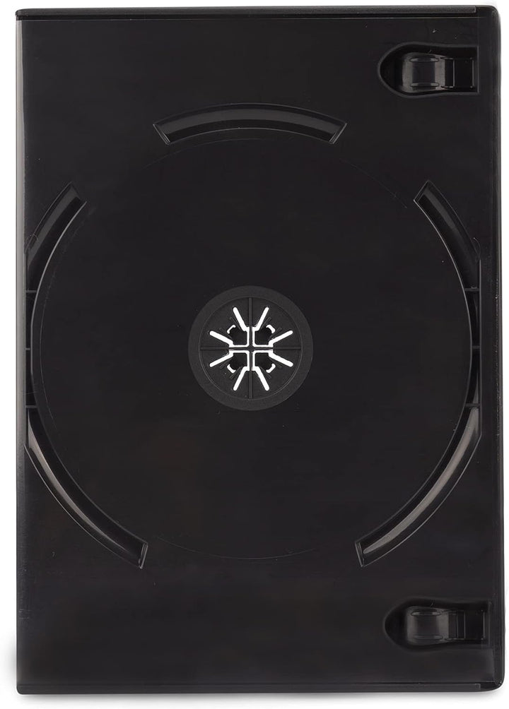 DVD-Doppelhüllen von DragonTrading®, 14 mm, schwarz, 100 Stück