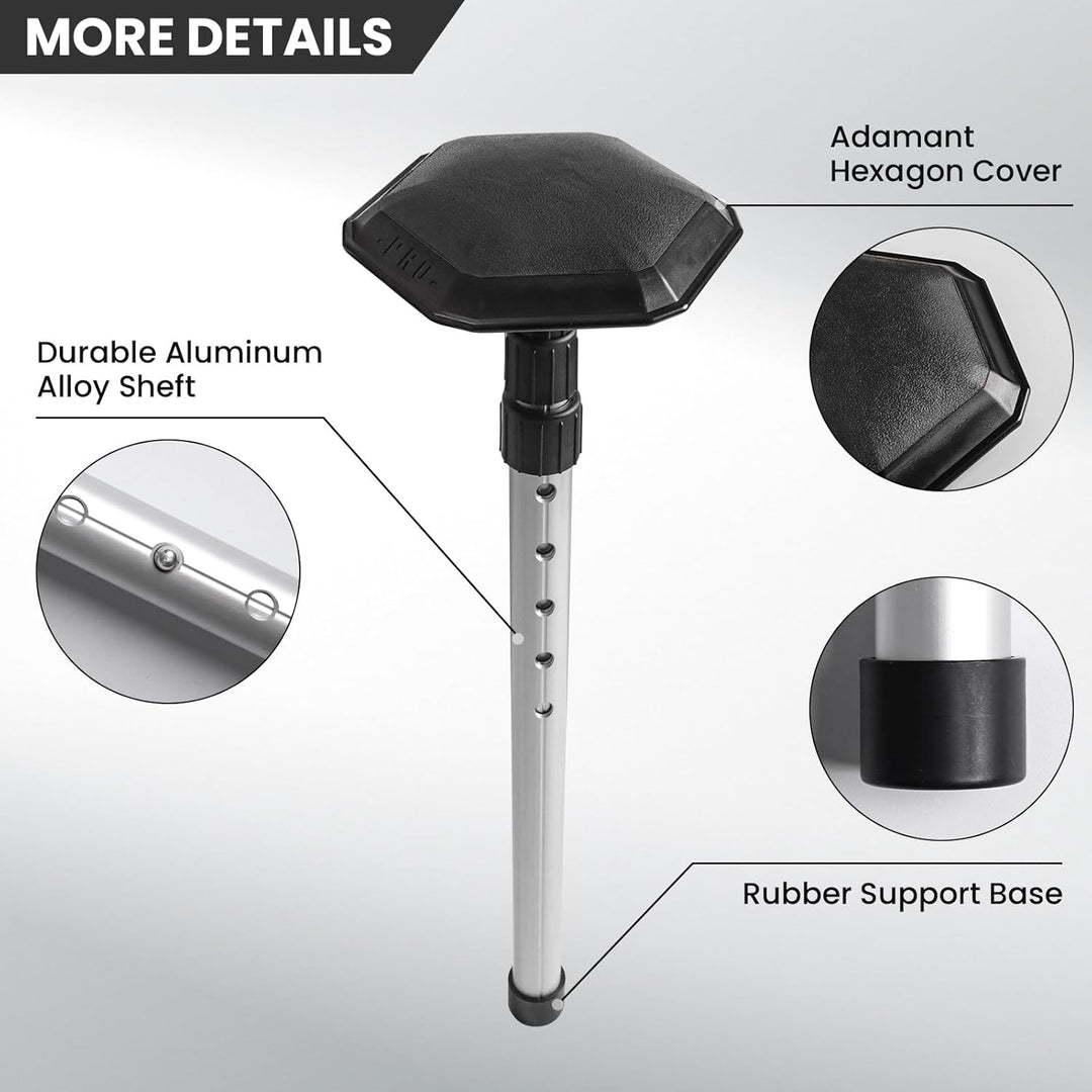 LOVMEAD Golf Travelcover, Golf Protector Travel Covers Support System Backbone-Reiseabdeckung aus Al