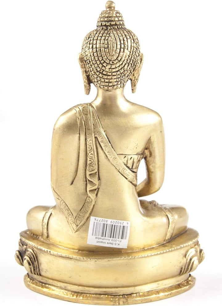 Berk FI-009 Statuen - Buddha Amithaba, Messing, Circa 20 cm