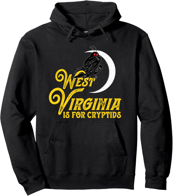 West Virginia ist für Cryptids Mothman Design Pullover Hoodie