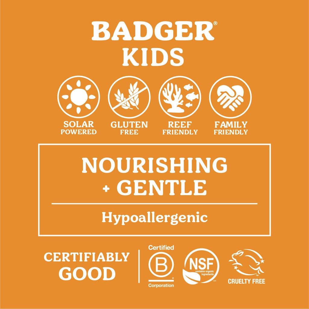 Badger Clear Zinc Kinder Sonnencreme SPF40 87ml